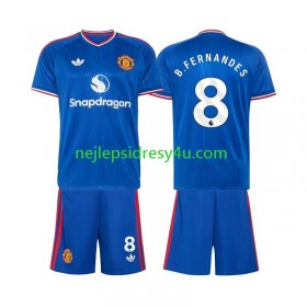 Fotbalový Dres Manchester United Bruno Fernandes 8 Dětské Venkovní 2026/27